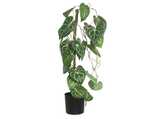 Kunstplant klimplant groen H66cm