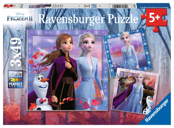 Ravensburger puzzel Frozen ll 3x49pcs