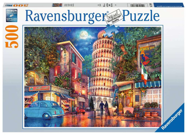 Ravensburger Avond in Pisa puzzel 500st