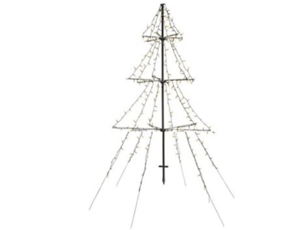 Kerstboom vorm LED buitenverlichting 180