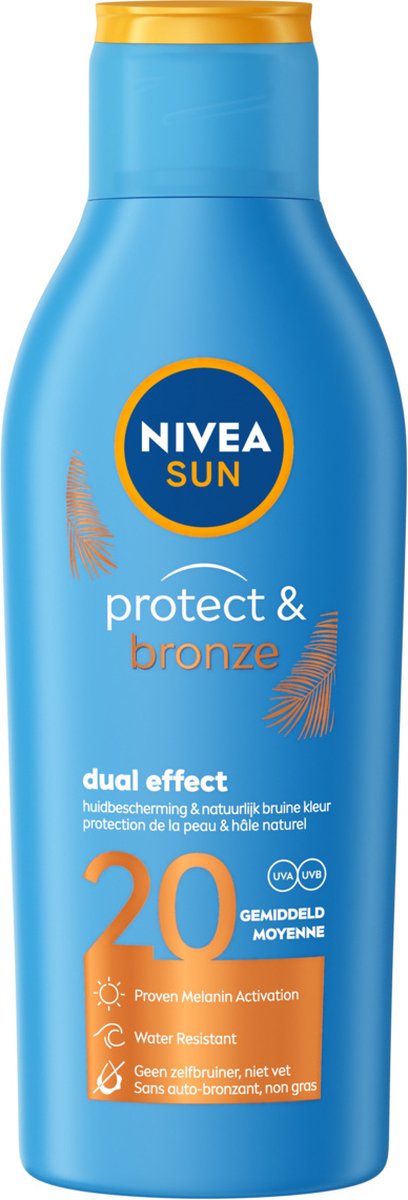 Nivea Sun Protect & Bronze Factor 20 Zonnebrand 200ml