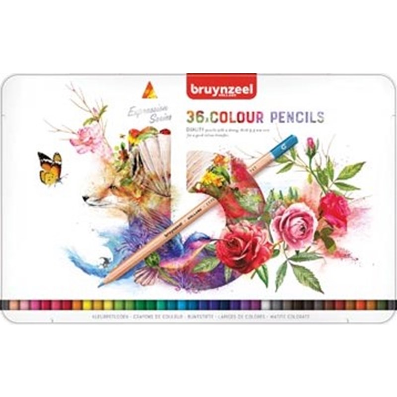 Bruynzeel kleurpotloden Expression, doos van 36 stuks