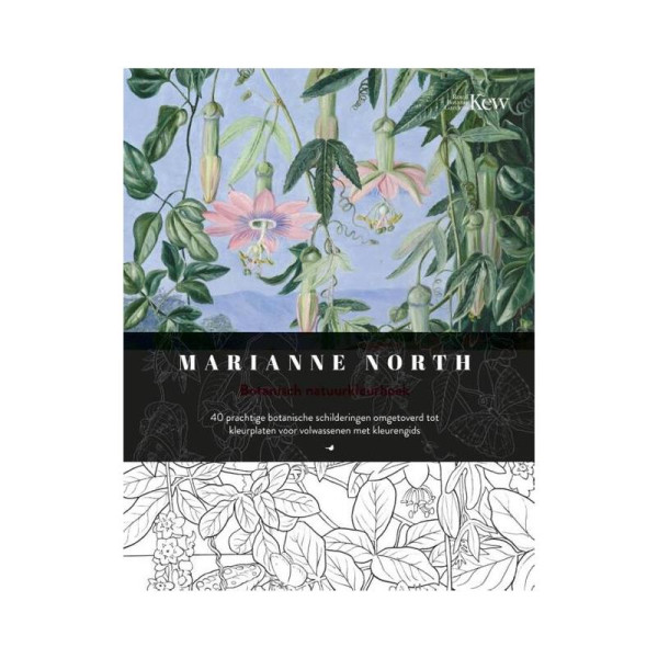 Marianne North natuurkleurboek