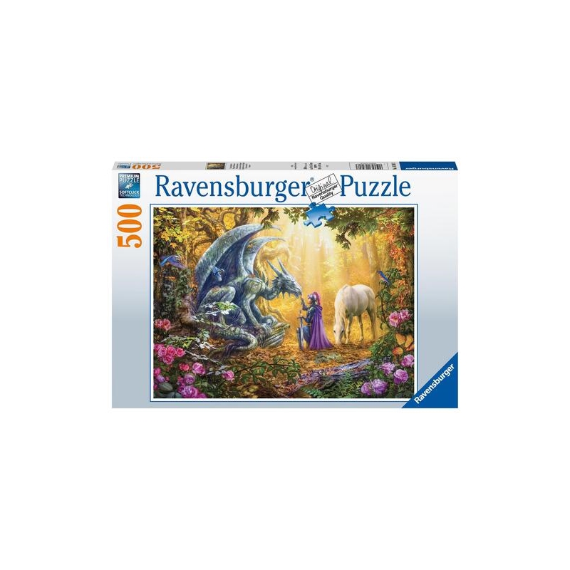 Ravensburger puzzel 500 stukjes mooi uitzicht