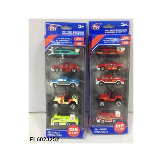 Autootjes Diecast 1:64 5 in blister
