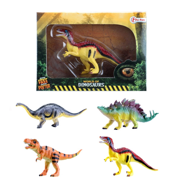 Toi Toys Dinosaurus speelfiguur in doos