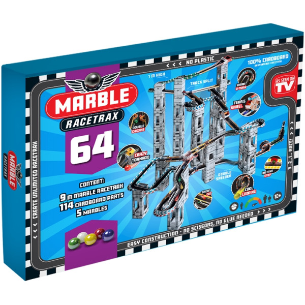Marble Racetrax Grand Prix set 64 sheets