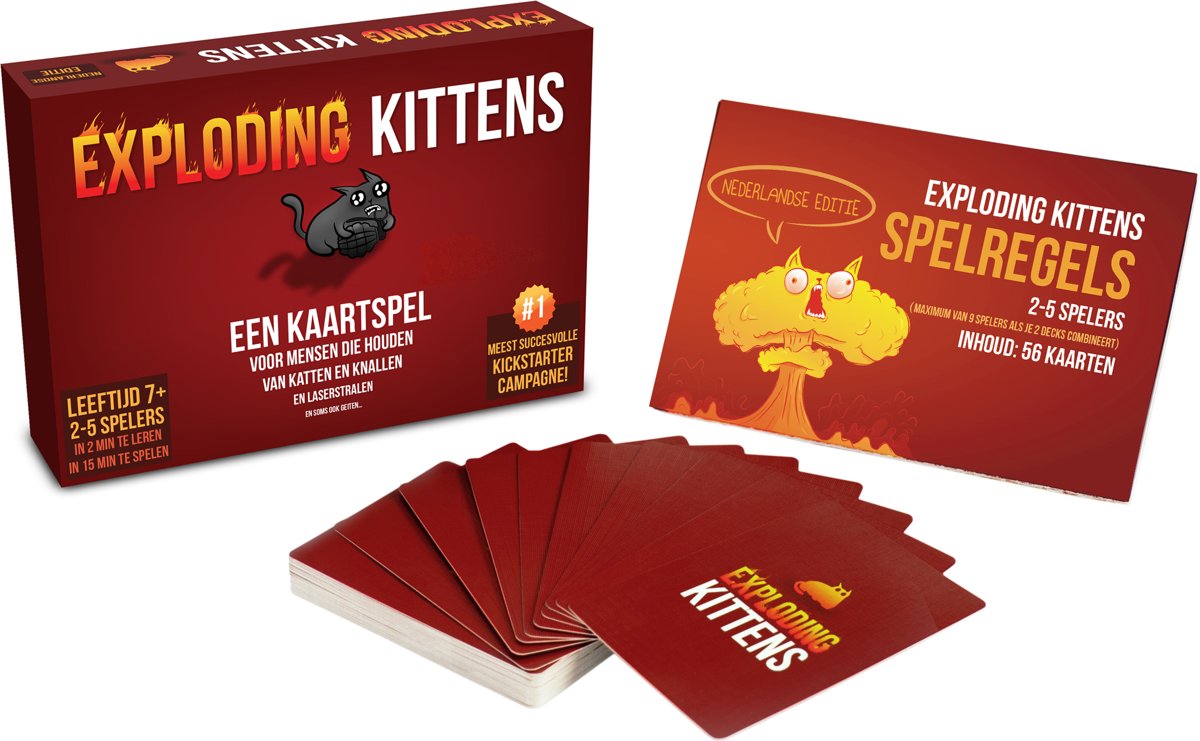 Exploding Kittens NL Kaartspel