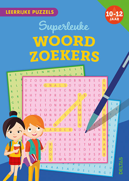 Leerrijke puzzels Superleuke woordzoekers (10-12 j.). ZNU, Paperback