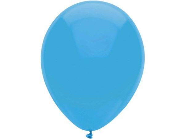 Ballonnen Middenblauw 30cm zak a 10stuks