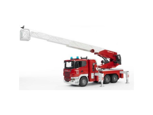 Bruder Scania brandweerauto met ladder
