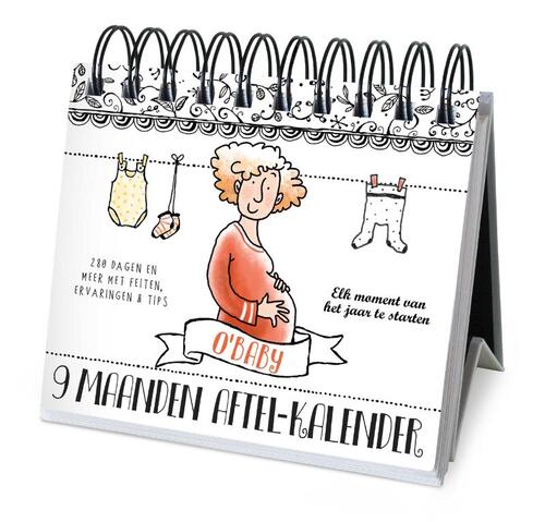 9 maanden Aftelkalender. Elke week een tip of weetje over je zwangerschap, Pauline Oud, Hardcover
