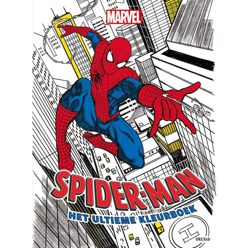 Deltas Marvel Spider-Man Het Ultieme Kleurboek