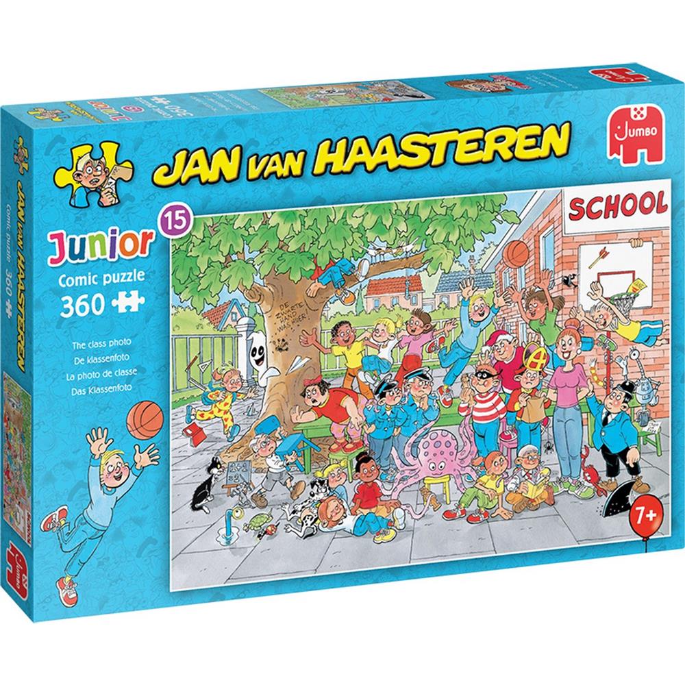 Jan van Haasteren Junior 15 De klassenfoto 360 stukjes