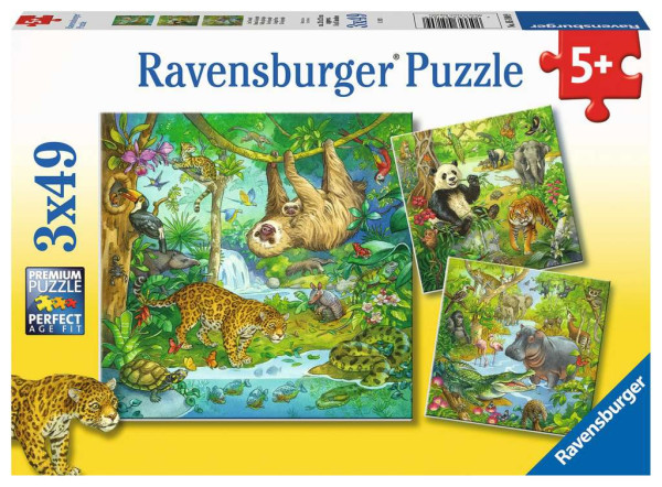 Ravensburger puzzel In het oerwoud