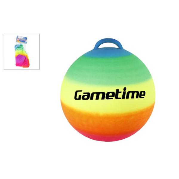 Gametime Skippybal rainbow 55cm in net
