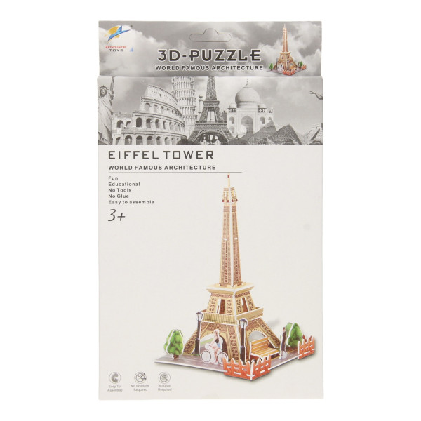 3D Puzzel - Wereldberoemde gebouwen