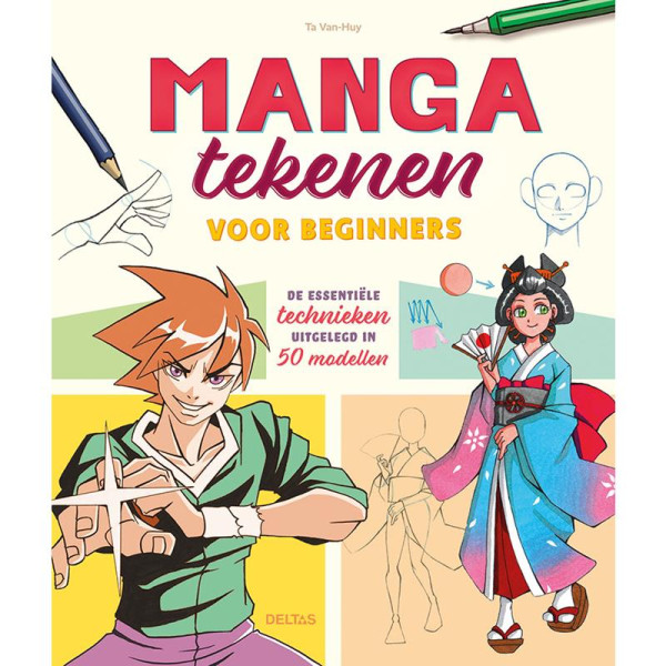 Deltas Manga tekenen voor beginners
