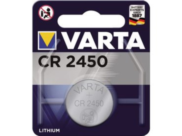 Varta lithium CR2450 3V batterij