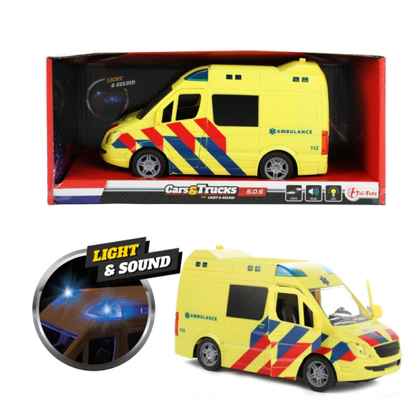 Toi Toys Cars&Trucks Ambulance 21cm