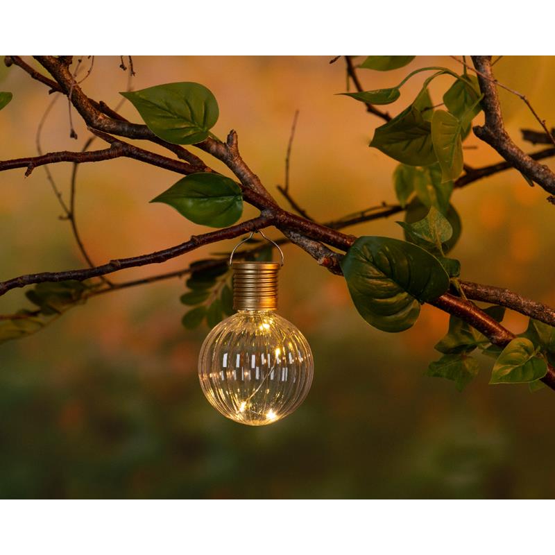 Lumineo LED Solar Garden Light 8-H11cm Warm Wit