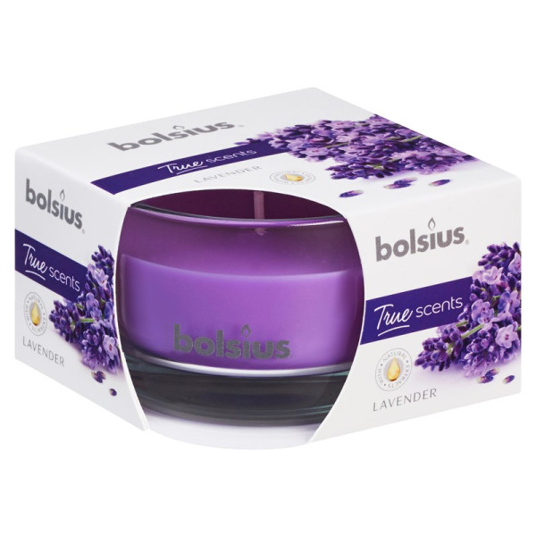 Bolsius Geurglas 80/50 Lavendel