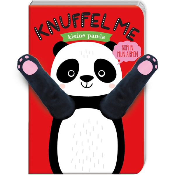 Boekje knuffel me - Kleine panda