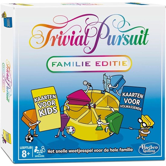 Trivial Pursuit Familie Editie gezelschapsspel