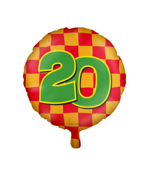 Paperdreams Happy folie ballon - 20 jaar