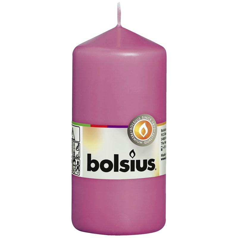 Bolsius Stompkaars 120/58mm Fuchsia