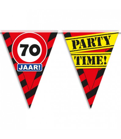 Paperdreams Party Vlaggen 70 jaar