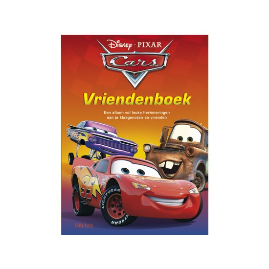 Disney vriendenboek Cars