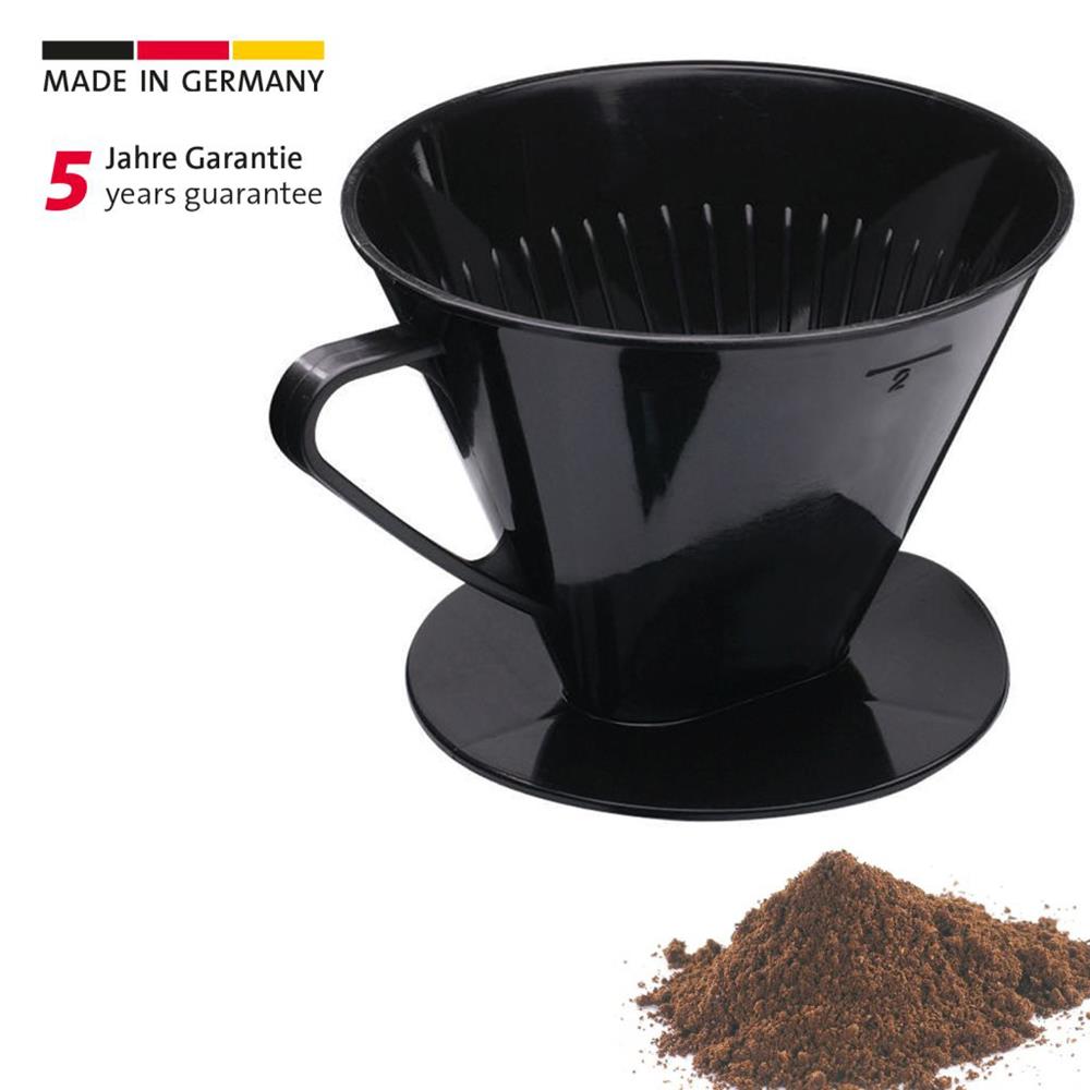 Westmark Koffiefilterhouder Kunststof Nr 4 Zwart