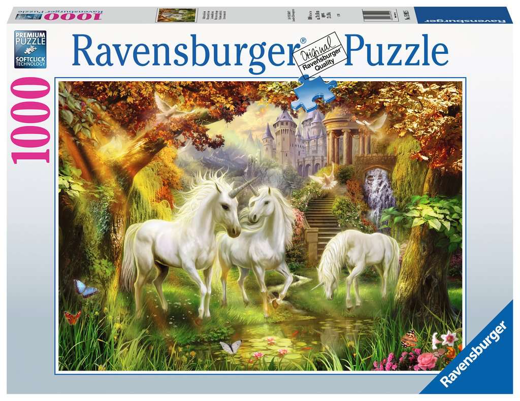 Ravensburger puzzel Eenhoorns in herfst