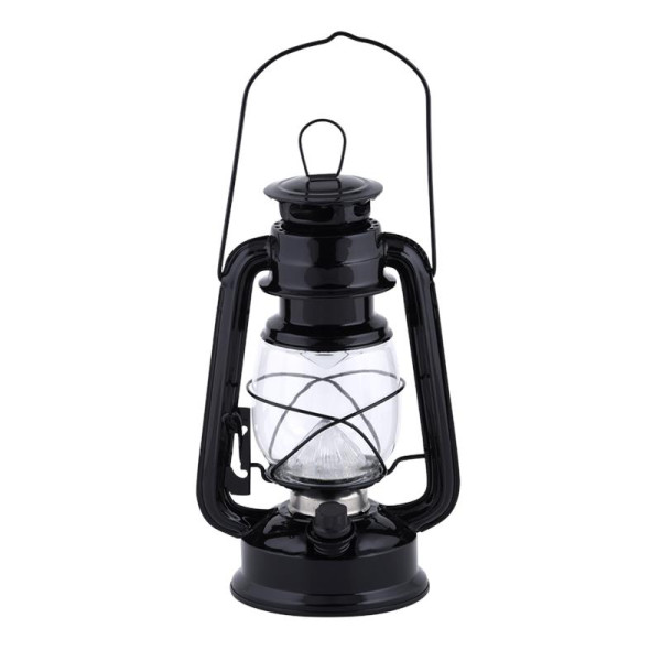 Esschert Design LED lamp lantaarn zwart
