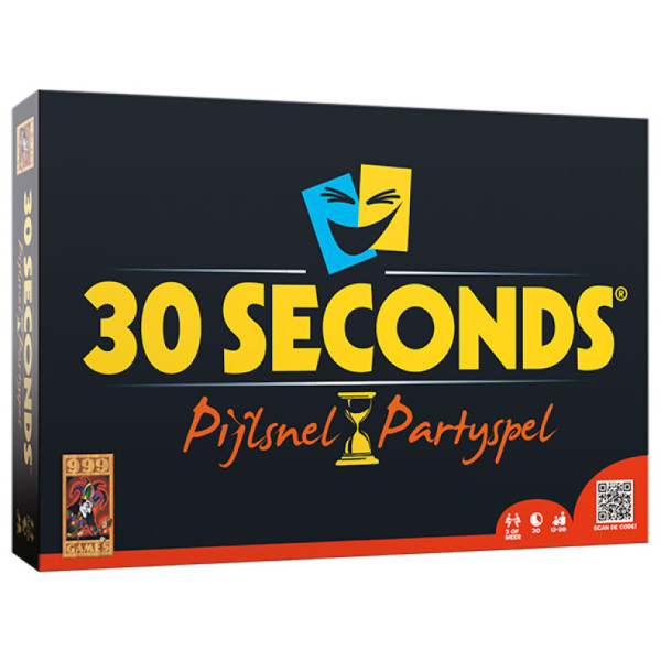 999 Games 30 Seconds Pijlsnel Partyspel