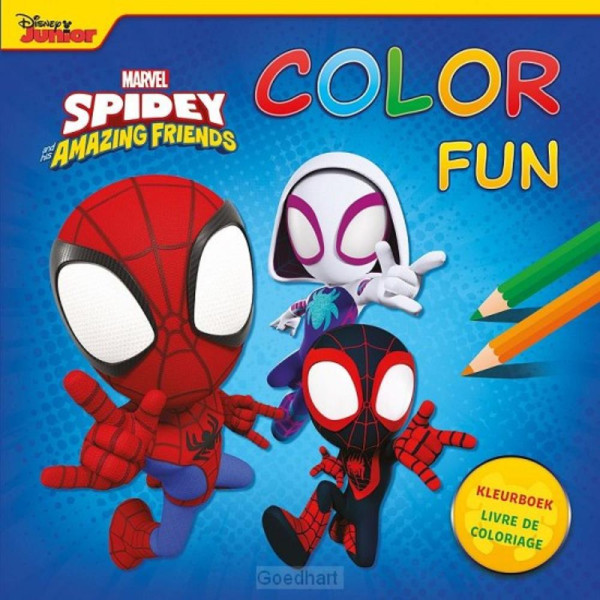 Deltas Marvel Spidey Color Fun