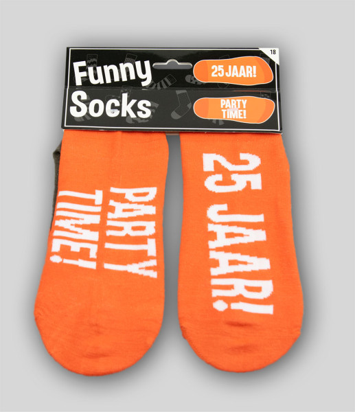 Paperdreams Funny socks - 25 jaar