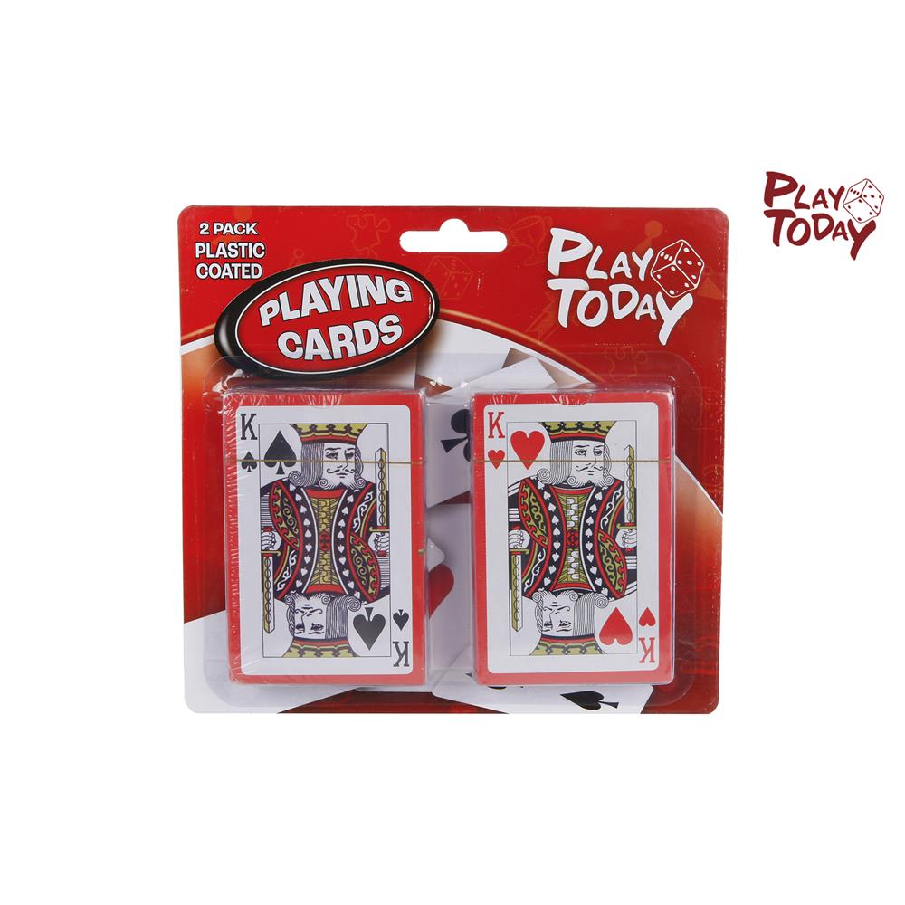 Play ToDay Speelkaarten 2 Sets Op Kaart