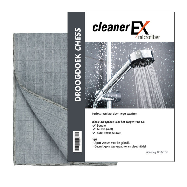 CleanerEX microvezel droogdoek 65x50cm
