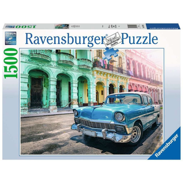 Ravensburger puzzel 1500 pcs Cuba Cars