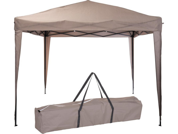 Partytent 300xh245cm taupe