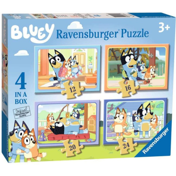Ravensburger 4-in-1 puzzel Bluey