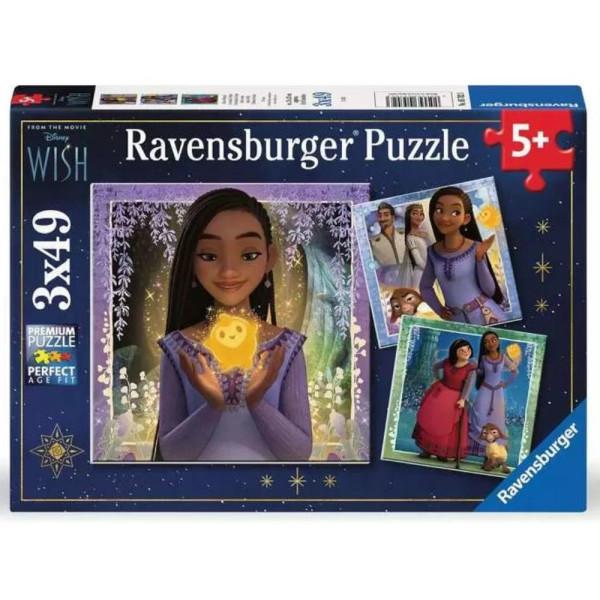 Ravensburger puzzel Disney Wish 3x49pcs