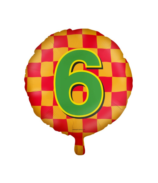 Paperdreams Happy folie ballon - 6 jaar