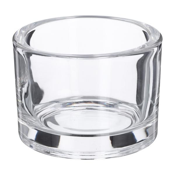 Theelichthouder glas Ø8,2xh5,7cm