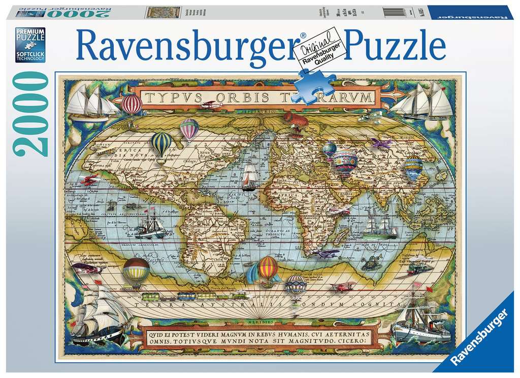 Ravensburger puzzel 2000 stukjes Around the World