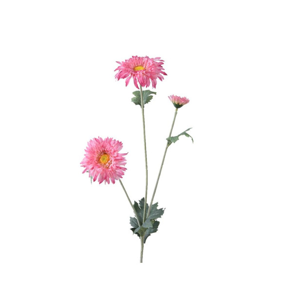 Kunstbloem Madeliefje h68cm roze