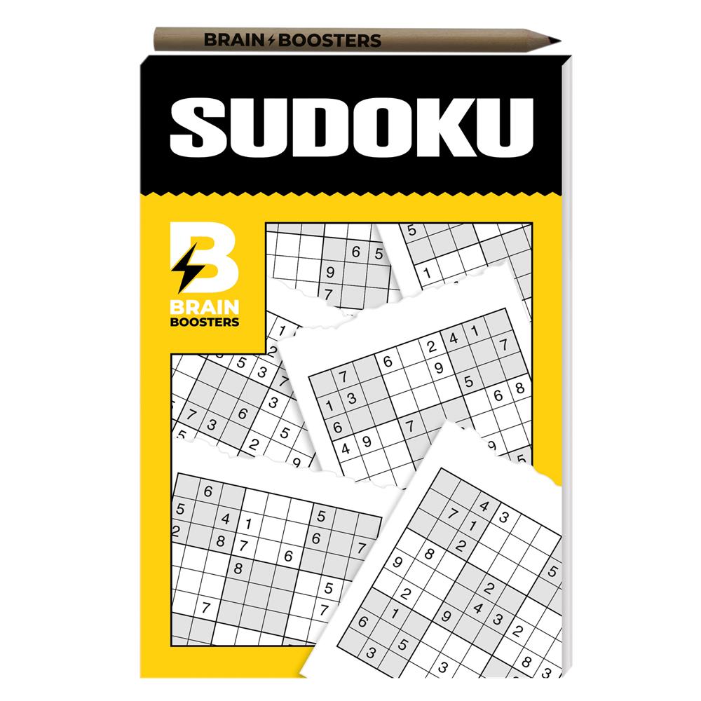 Brainbooster Puzzelboek - Sudoku