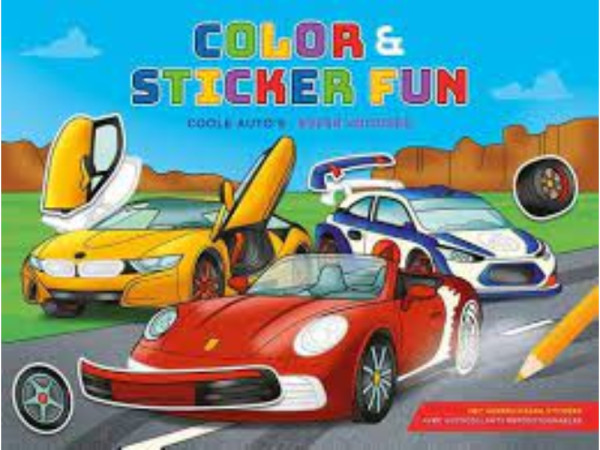 Deltas Color & Sticker Fun coole auto's